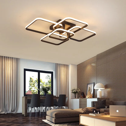 Lámpara Araña LED Moderna | Techo Living Cuarto Dimmer (3-6 C)