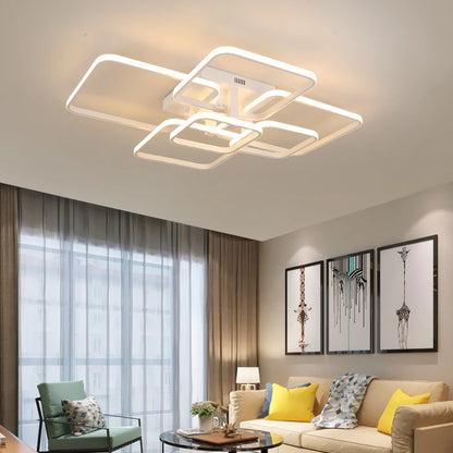 Lámpara Araña LED Moderna | Techo Living Cuarto Dimmer (3-6 C)