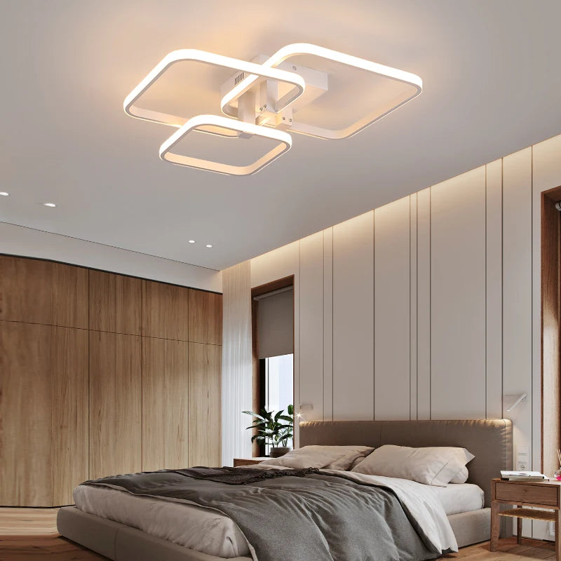 Lámpara Araña LED Moderna | Techo Living Cuarto Dimmer (3-6 C)