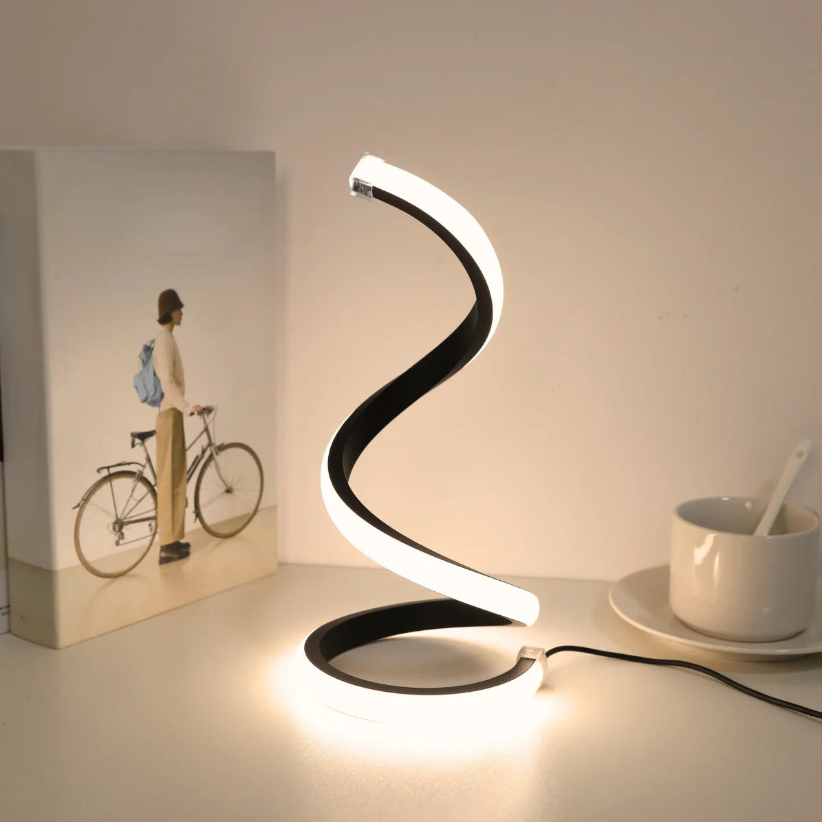 Lampara led de 3 colores con carga USB